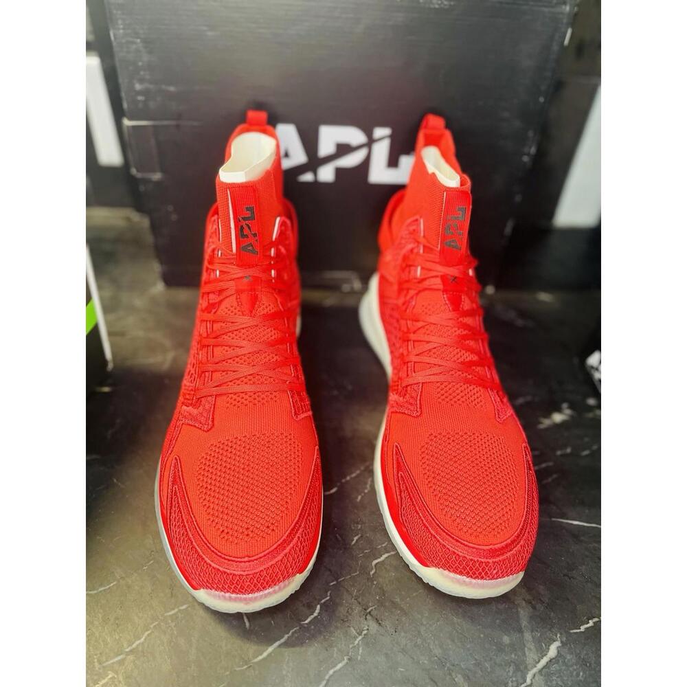 Men's Athletic Propulsion Labs APL Concept X Red Basketball Shoes / Size 16 NIB
